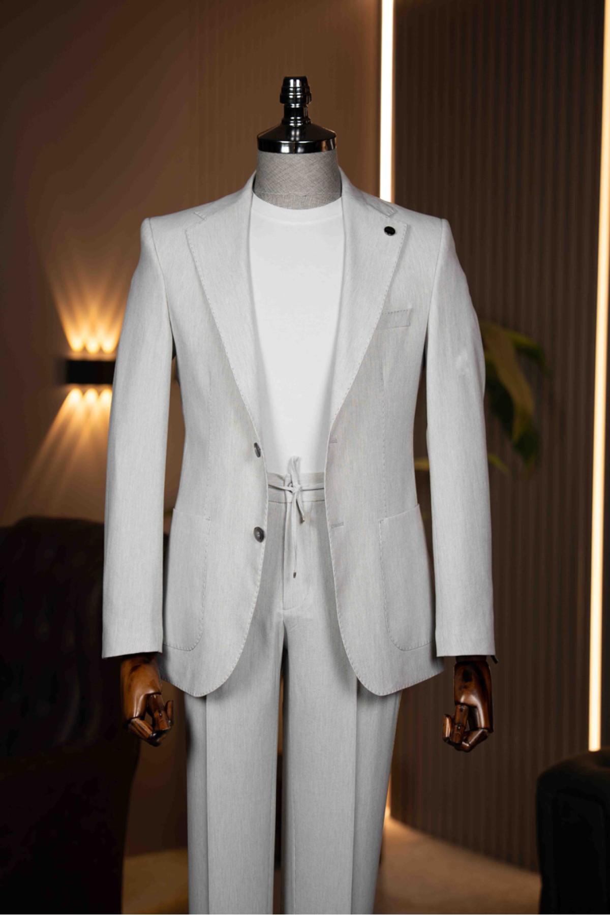 Exclusive Takım Elbise Torba Cep Yarım Astar