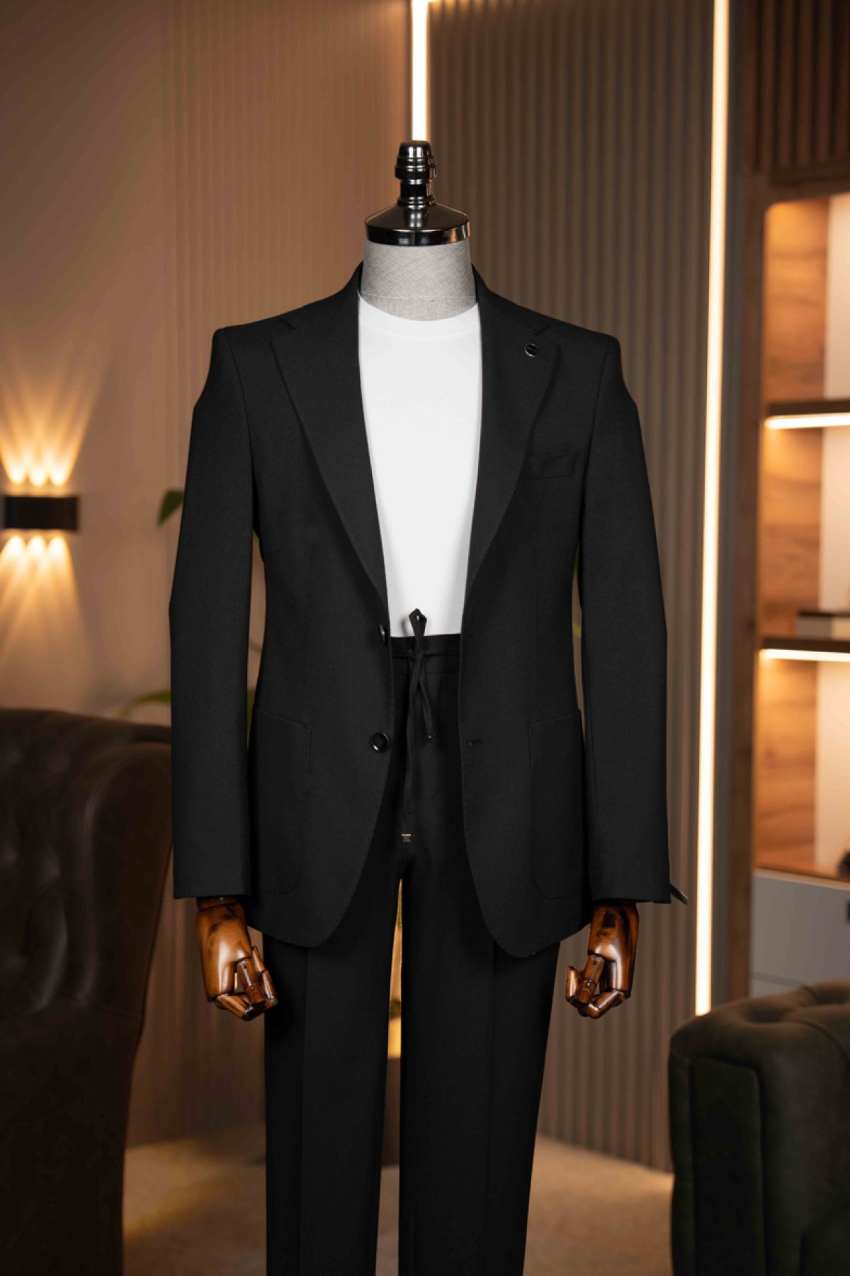 Exclusive Takım Elbise Torba Cep Yarım Astar